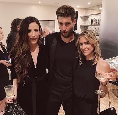 Kristin with her former best friend Kelly Henderson and her now ex-husband Jay Cutler